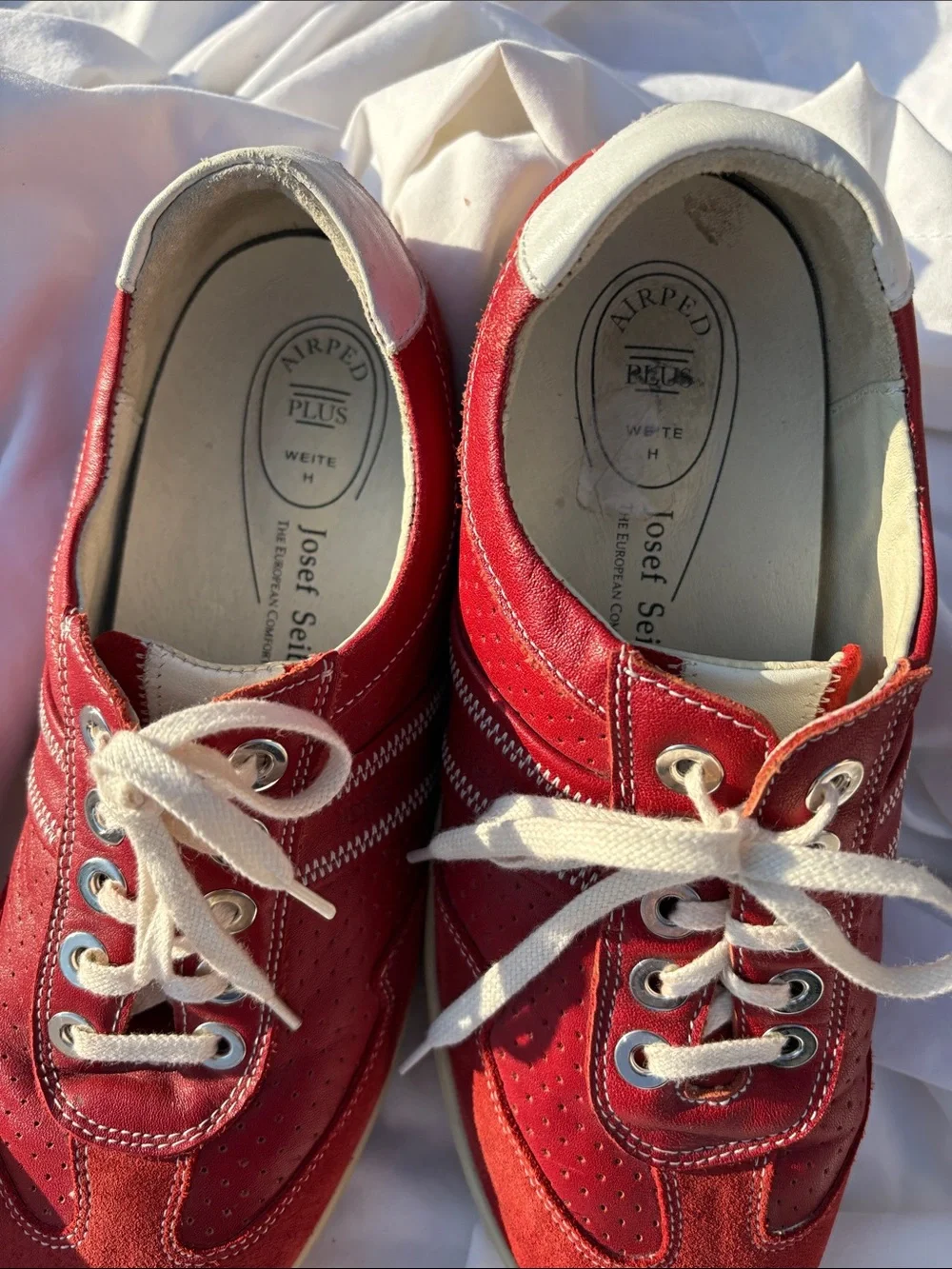 Josef Seibel Red Caspian Sneaker women 9